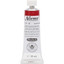 Schmincke Norma Professional Yağlı Boya 35 ml Cadmium Red Deep
