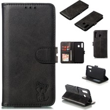 Samsung Galaxy Wallet Manyetik Kapatma Kickstand Kart Için Cüzdan Durumda Tüm (Yurt Dışından)