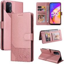 Oppo A93 5g Premium Deri Üç Kart Yuvaları Kickstand 4 Için Flip Case (Yurt Dışından)