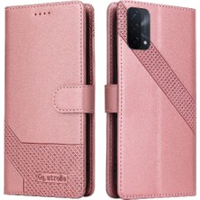 Oppo A93 5g Premium Deri Üç Kart Yuvaları Kickstand 4 Için Flip Case (Yurt Dışından)