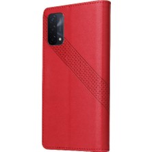 Oppo A93 5g Premium Deri Üç Kart Yuvaları Kickstand 4 Için Flip Case (Yurt Dışından)