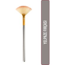 Demstar Professional Makeup Brush Champagne Highlighter Fan Yelpaze Makyaj Fırçası No:16