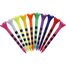 10 Golf Tees Golf Ği Başlayanlar Oyuncular Için Golfçü 70MM (Yurt Dışından)