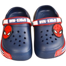 ModaOnn Spiderman Örümcek Adam Erkek Çocuk Terlik Havuz Deniz Kumsal Sandaleti