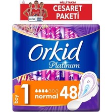 Orkid Platinum 48'li Normal Cesaret Paketi