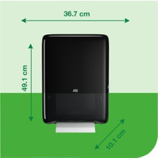 Tork Peakserve Mini Kağıt Havlu Dispenseri Siyah (552558 )