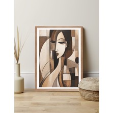 Decotorium Çerçeveli Tablo Abstract Serisi Mdf Tablo ABS/011