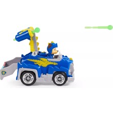 Paw Patrol Cesur Şövalyeler Görev Aracı Seti - Chase - 19 cm