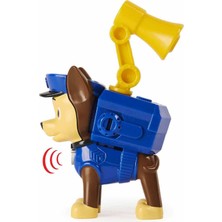 Paw Patrol Müzikli ve Rozetli Kahramanlar - Chase - 10 cm