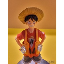 Anime One Piece Monkey D. Luffy Action Figür Oyuncak Biblo Model 3 - 20 cm