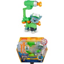 Paw Patrol The Movie Aksesuarlı Kahraman Figürleri - Rocky - 7 cm