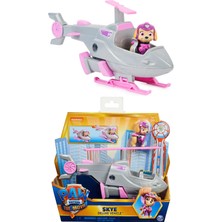 Paw Patrol Deluxe Skye ve Dönüşebilen Delüks Helikopter Aracı - 18 cm