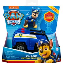 Paw Patrol Görev Aracı ve Kahraman Seti - Chase - 15 cm