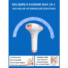 Hoppo Xmia Ipl Lazer Epilasyon Cihazı 999.999 Atım 9 Kademe Ultra Güçlü