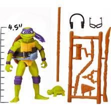 Ninja Kaplumbağa Aksiyon Figurler - Donatello 11 cm