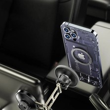 LioTech Ayarlanabilir Manyetik Magsafe Araç Içi ve Masaüstü Telefon Tutucu 270 Derece Dönebilen Yapışkanlı