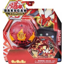 Bakugan Legends Bakugan Deka - Dev Jumbo Blitz Fox Figür