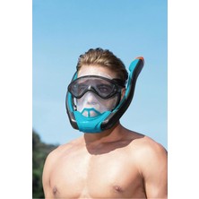Toyfest Hydro - Pro Full Face Flowtech Snorkel Set Deniz Dalış Maskesi S - M Beden 24060