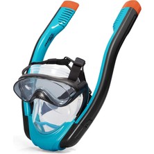 Toyfest Hydro - Pro Full Face Flowtech Snorkel Set Deniz Dalış Maskesi S - M Beden 24060