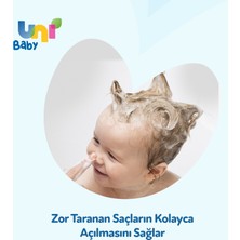 Uni Baby Bebek Kolay Tarama Saç ve Vücut Şampuanı 700ML (Pompalı) (4 Lü Set)