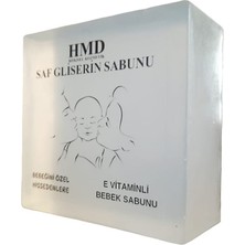 Hmd Bitkisel Kozmetik Saf Gliserin Baby Bebek Sabunu x 4 Ad. E Vitaminli Nemlendirici,temizleyici %100 Doğal Bitkisel Şeffaf