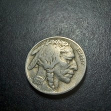 Escoines Koleksiyon 1935 Amerika 5 Cent Kızılderili-Bufalo Çt/ççt Eski Yabancı Madeni Para - 399636657987B3EC3D