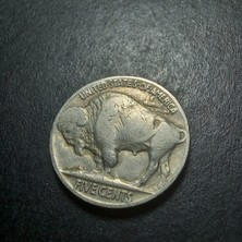 Escoines Koleksiyon 1935 Amerika 5 Cent Kızılderili-Bufalo Çt/ççt Eski Yabancı Madeni Para - 399636657987B3EC3D