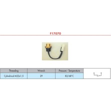Tds Fan Müsürü Kablolu 68-82 Yazlık M131 Dks 68C-82C 4413840 4402824 Gold