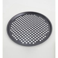 Store Pizza Tepsisi Paslanmaz Çelik,delikli Yapışmaz Pizza Tepsisi