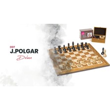 DGT Judit Polgar Deluxe Ahşap Satranç Takımı