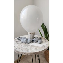 Funi Parti Malzemeleri Pastel Gri Balon 10LU