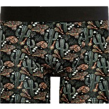 3'lü Erkek Desenli Boxer Paketleri %95 Pamuk Premium Collection - Çok Renkli