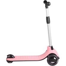 Nidage Çok Renkli Ride One 3 Tekerlekli Işıklı Pembe Scooter 4+ Yaş 4