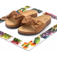 Bambi Taba Nubuk   Kadın Terlik K04819300801