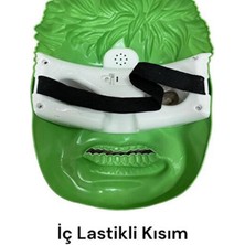 Fashıonjunior Yeşil Maske Işıklı  -Karakter Maske