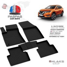 RK Carshop Nissan X-Trail 3 Ferrous 4d Havuzlu Kauçuk Paspas 2014 2021