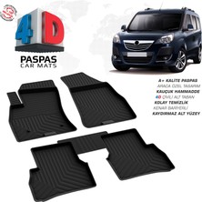 RK Carshop Opel Combo D Ferrous 4d Havuzlu Kauçuk Paspas 2010 2019