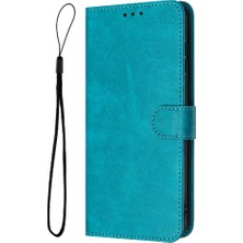 Colorful Shop Toka Saf Renk Kickstand Pu ile Infinix Sıcak 30 4g Için Flip Case (Yurt Dışından)