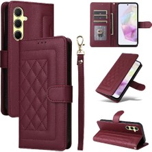 Colorful Shop Samsung Galaxy A35 Flip Kapak Için Flip Case Darbeye Basit Iş (Yurt Dışından)