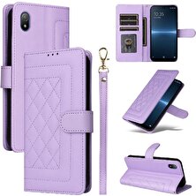 Colorful Shop Sony Xperia Ace Iii Için Flip Case Basit Iş Cüzdan Kapak Kılıfı (Yurt Dışından)