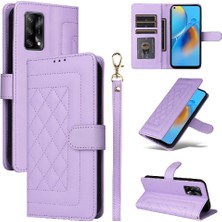 Colorful Shop Oppo F19 Basit Iş Darbeye Dayanıklı Cüzdan Deri Kılıf Için Flip Case (Yurt Dışından)