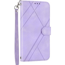 Colorful Shop Sony Xperia 10 V Pu Deri Kapak Için Filp Durumda Kickstand Bilek Kayışı Kart (Yurt Dışından)