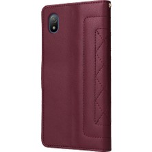 Colorful Shop Sony Xperia Ace Iii Için Flip Case Basit Iş Cüzdan Kapak Kılıfı (Yurt Dışından)