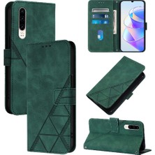 Colorful Shop Huawei P30 Kredi Kartı Tutucu Flip Folio Kitap Koruyucu Cüzdan Için Kılıf (Yurt Dışından)