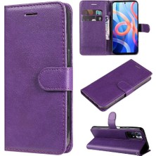 Colorful Shop Xiaomi Redmi Not 11 Için Flip Case 5g Klasik Düz Renk Iş Cüzdan (Yurt Dışından)