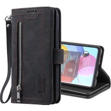 Colorful Shop Samsung Galaxy Için Flip Case A53 5g Kickstand 9 Kart Yuvaları Cüzdan Kordon (Yurt Dışından)