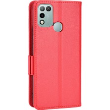 Colorful Shop Infinix Sıcak 10 Oyun Pu Deri Yan Toka Kart Yuvaları Tutucu (Yurt Dışından)