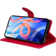 Colorful Shop Xiaomi Redmi Not 11 Için Flip Case 5g Klasik Düz Renk Iş Cüzdan (Yurt Dışından)