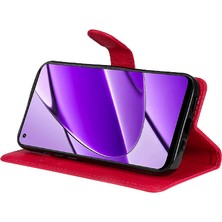 Colorful Shop Realme 11 Için Flip Case 4g Klasik Düz Renk ile Yüksek Kaliteli Deri (Yurt Dışından)