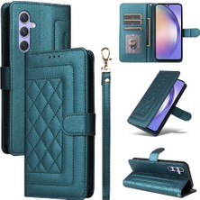 Colorful Shop Samsung Galaxy A54 5g Için Flip Case Deri Kılıf Cüzdan Basit Iş (Yurt Dışından)